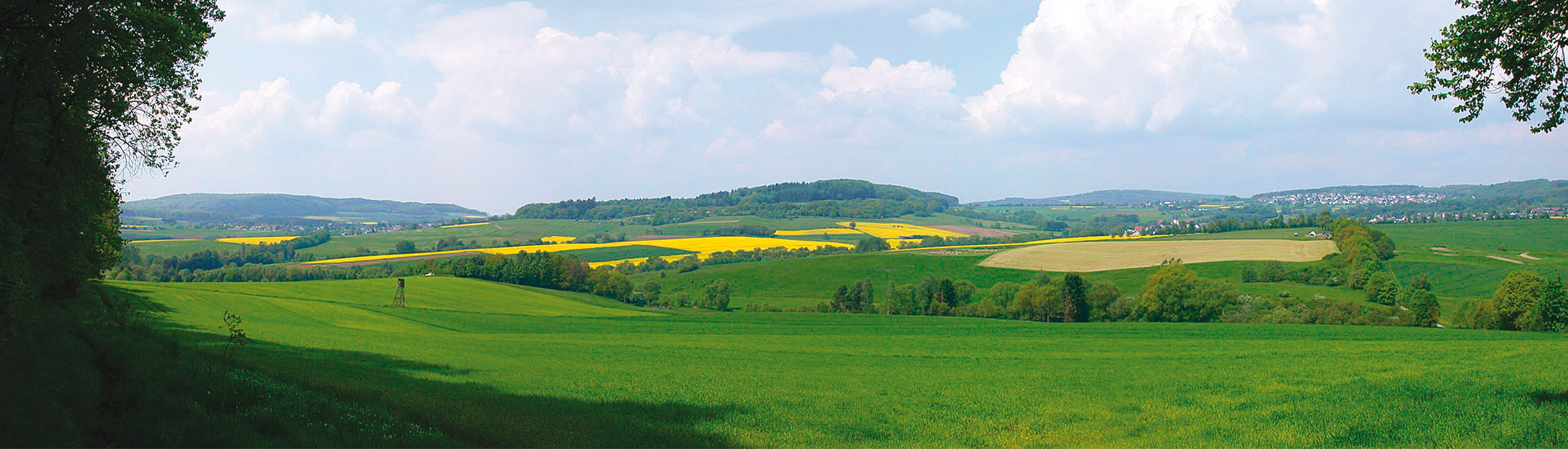 Blick in die Landschaft